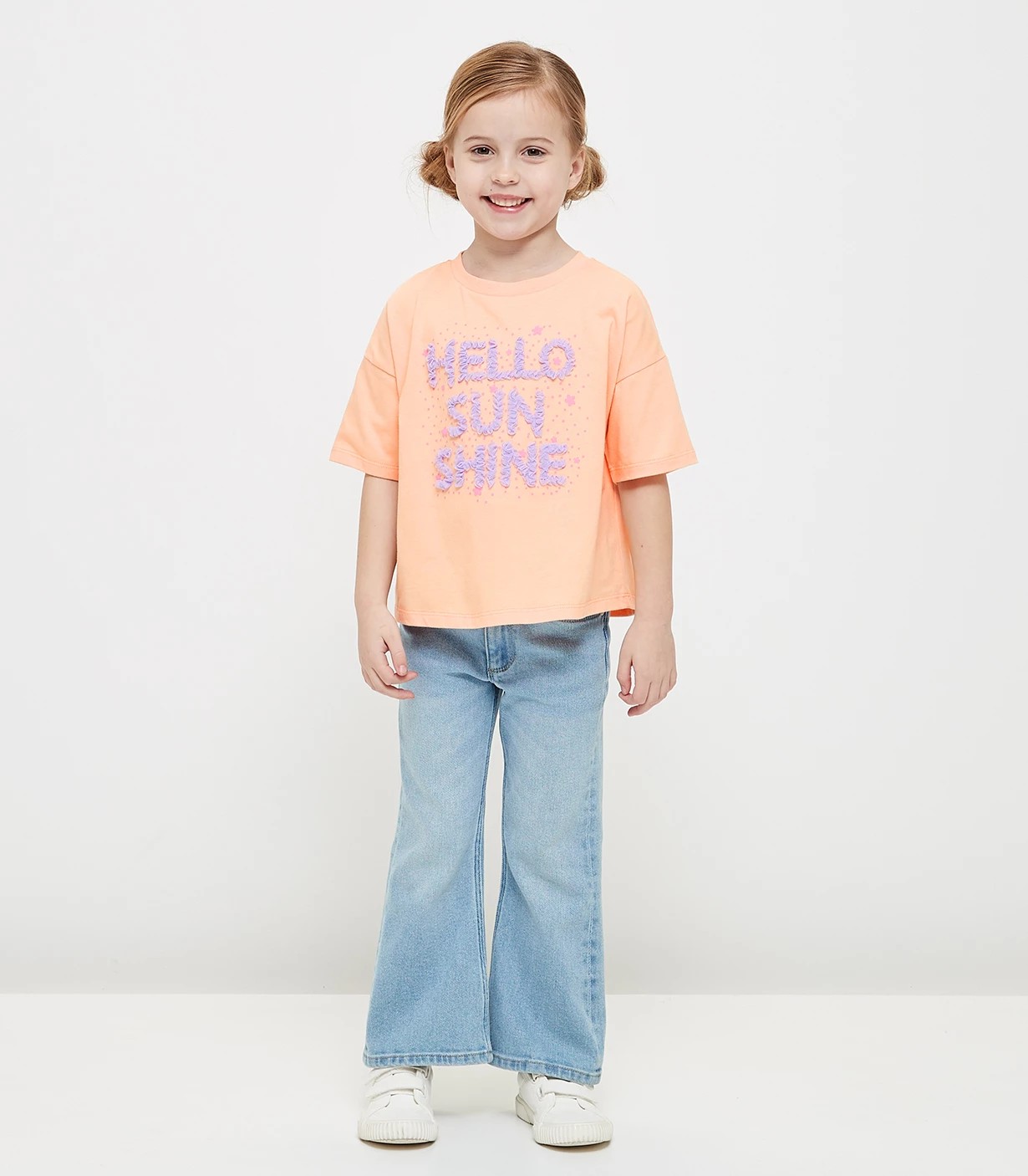 Oversize Tulle Applique T-shirt | Target Australia