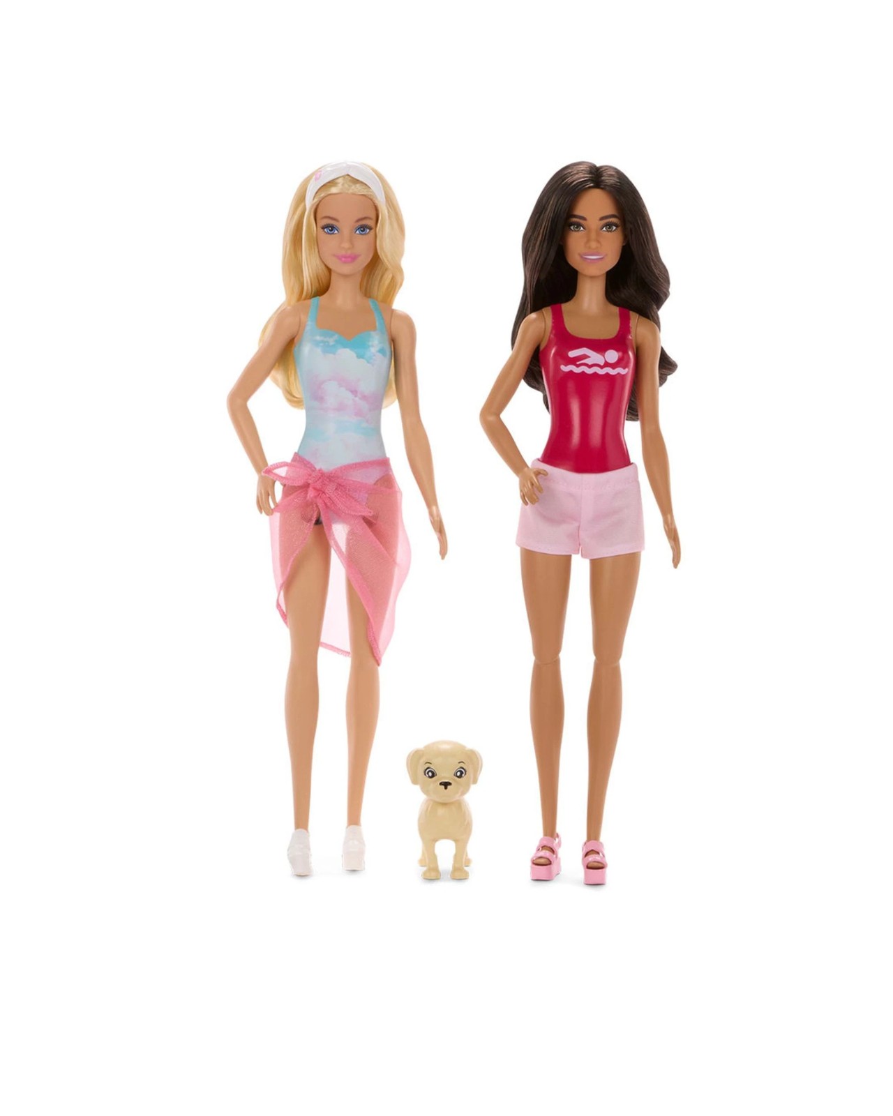 BARBIE Dream Land Beach Boardwalk Buildup with 2 Dolls 4 of 5