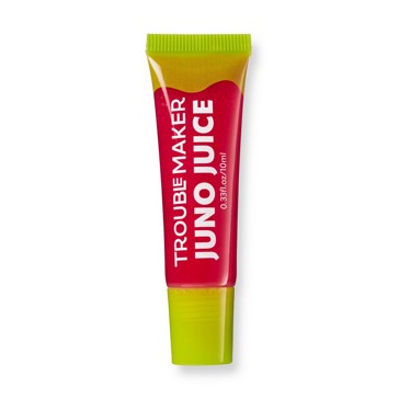 Trouble Maker Juno Juice Lip Gloss - Paris Hot Pink