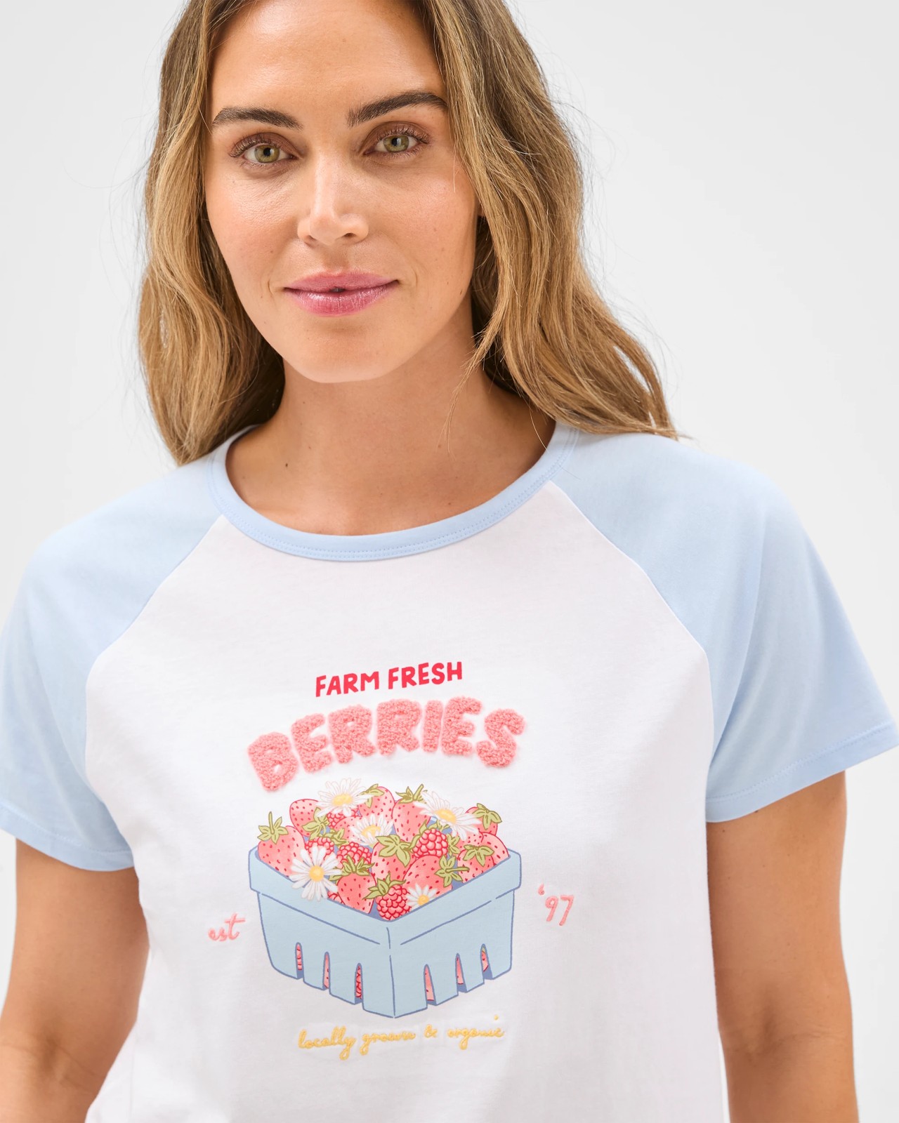  Australian Cotton Raglan Sleep T-Shirt 4 of 5