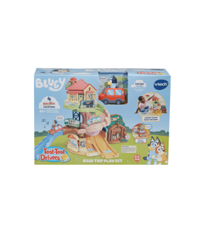Vtech Toot-Toot Drivers Bluey Road Trip Playset