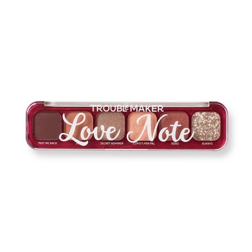 Trouble Maker 6 Shades Little Trouble Shadow Palette - Love Note