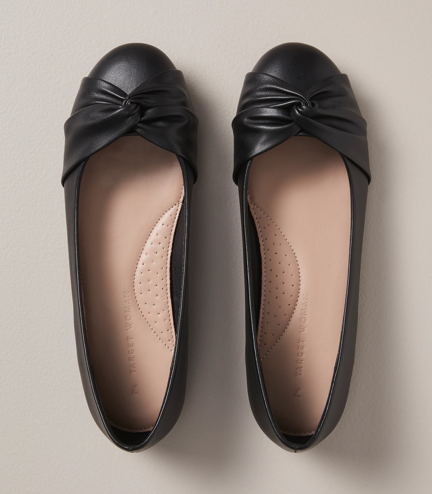 Black ballet hot sale flats target