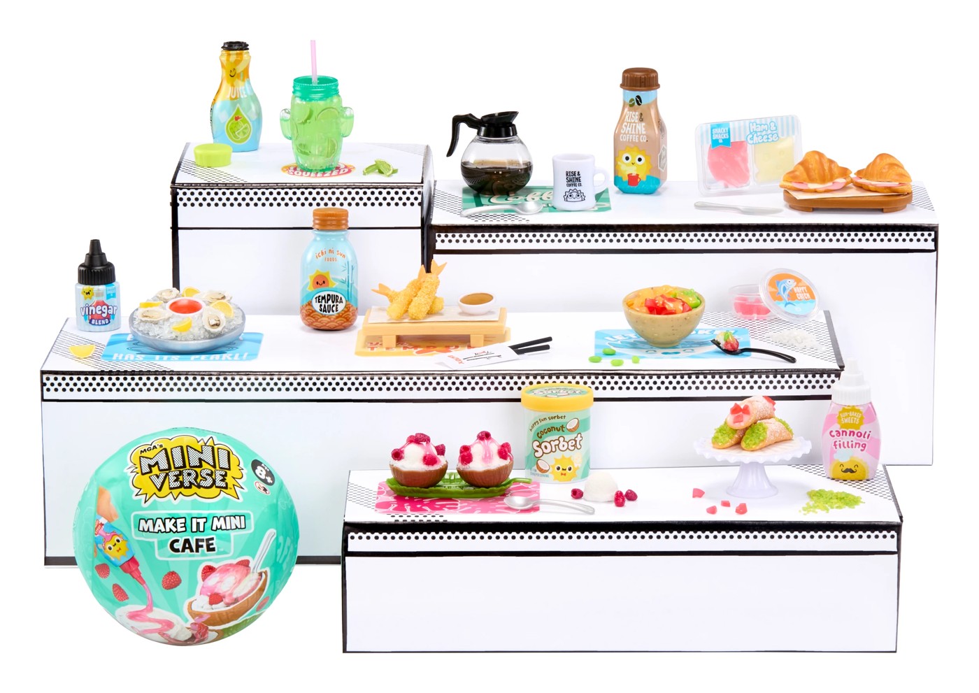 MGA's Miniverse Make It Mini Foods: Cafe - Assorted 6 of 6