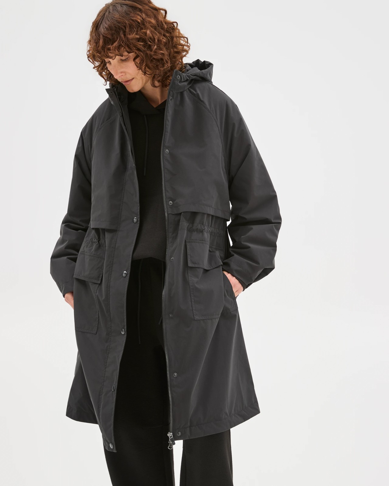 Active Padded Trench Longline Jacket 4 of 5