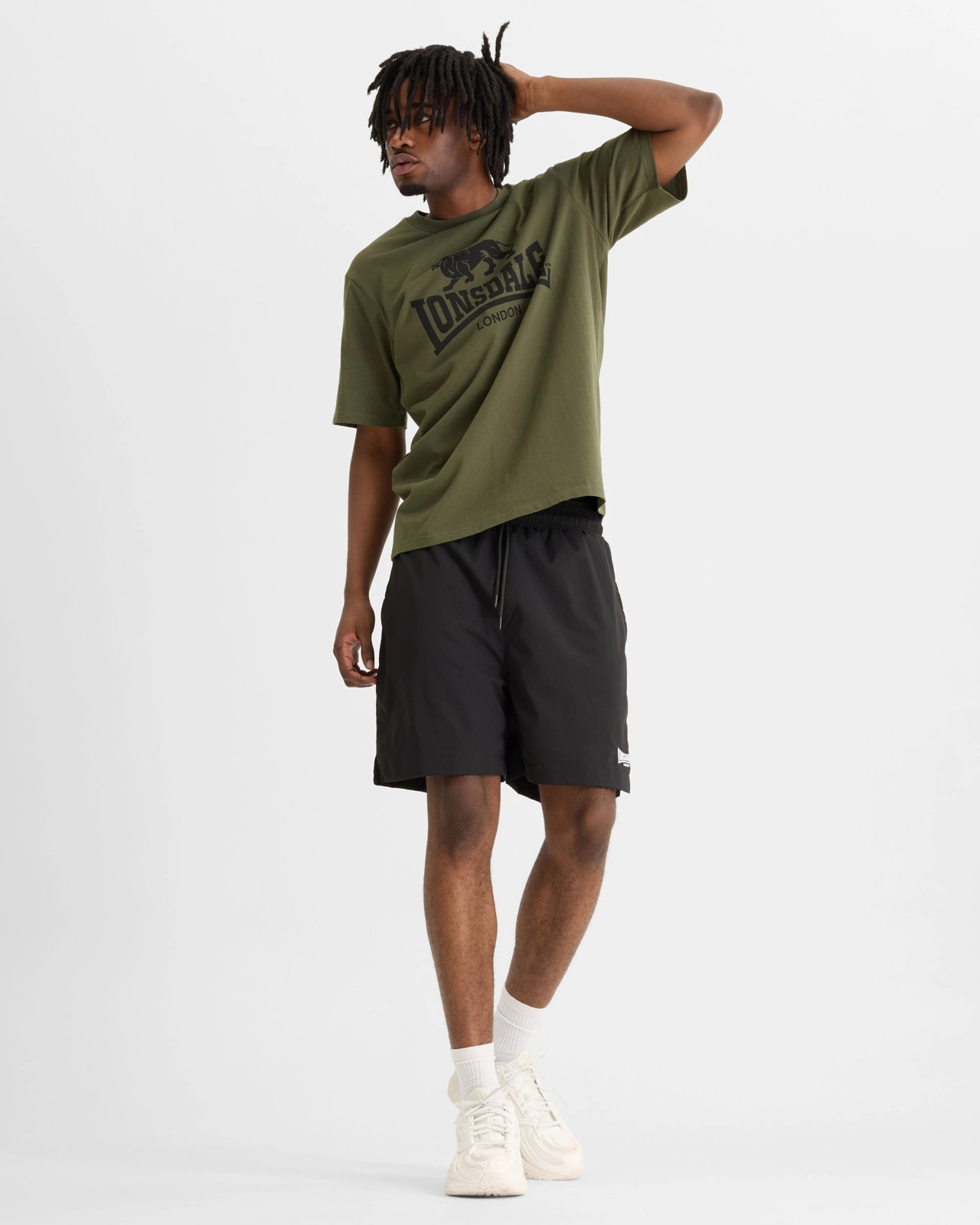 Lonsdale London Club Shorts - Black 4 of 5