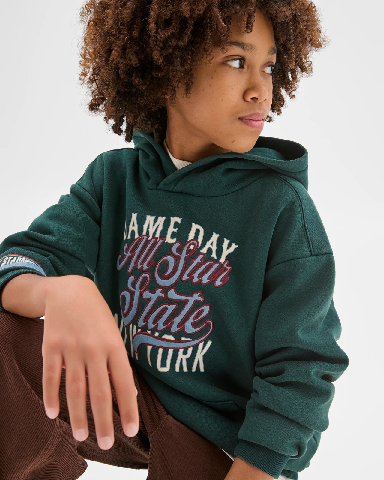 Long Sleeve Sweat Popover Heavyweight Hoodie 4 of 5