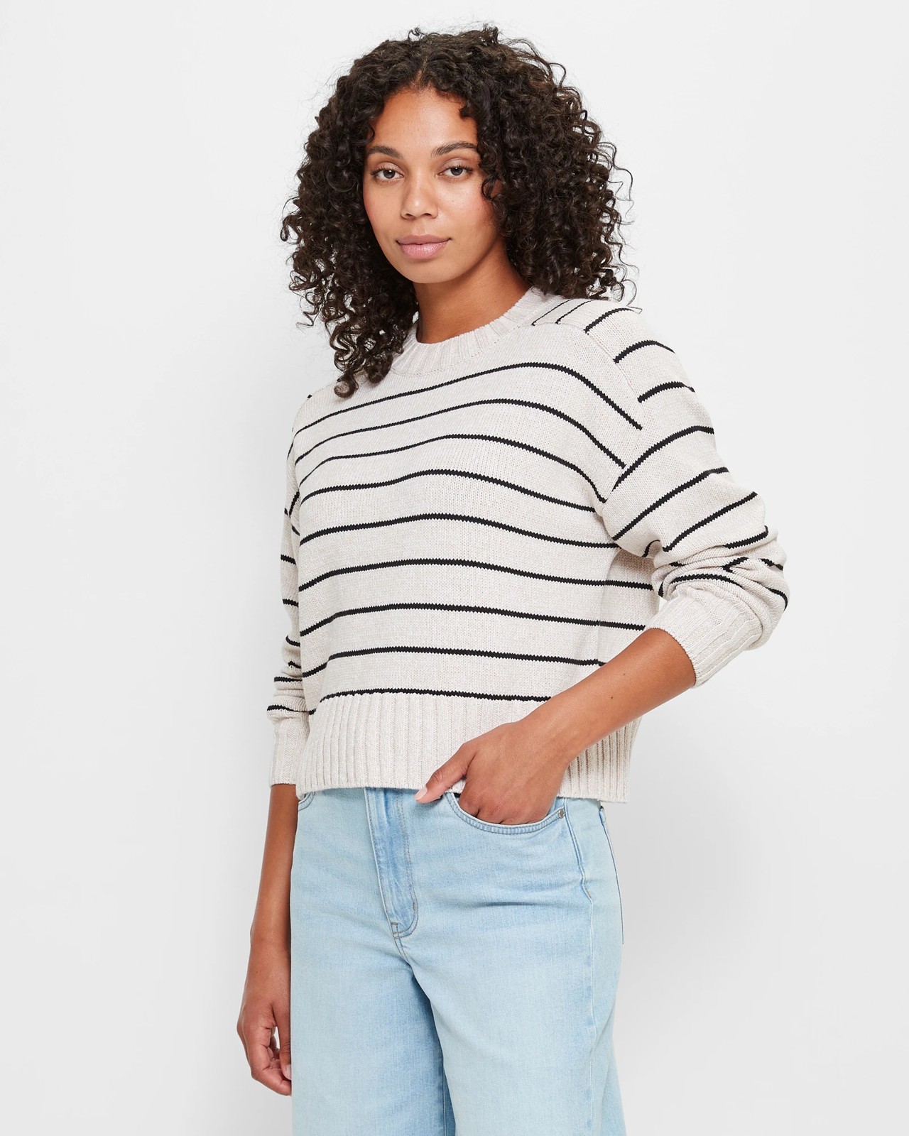 Australian Cotton Crop Raglan Knit Jumper | Target Australia