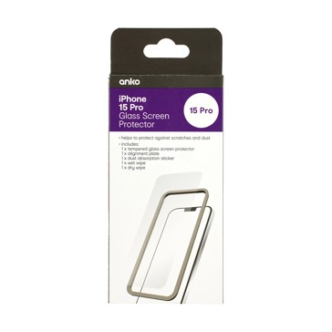 iPhone 15 Pro Protector Glass - Anko