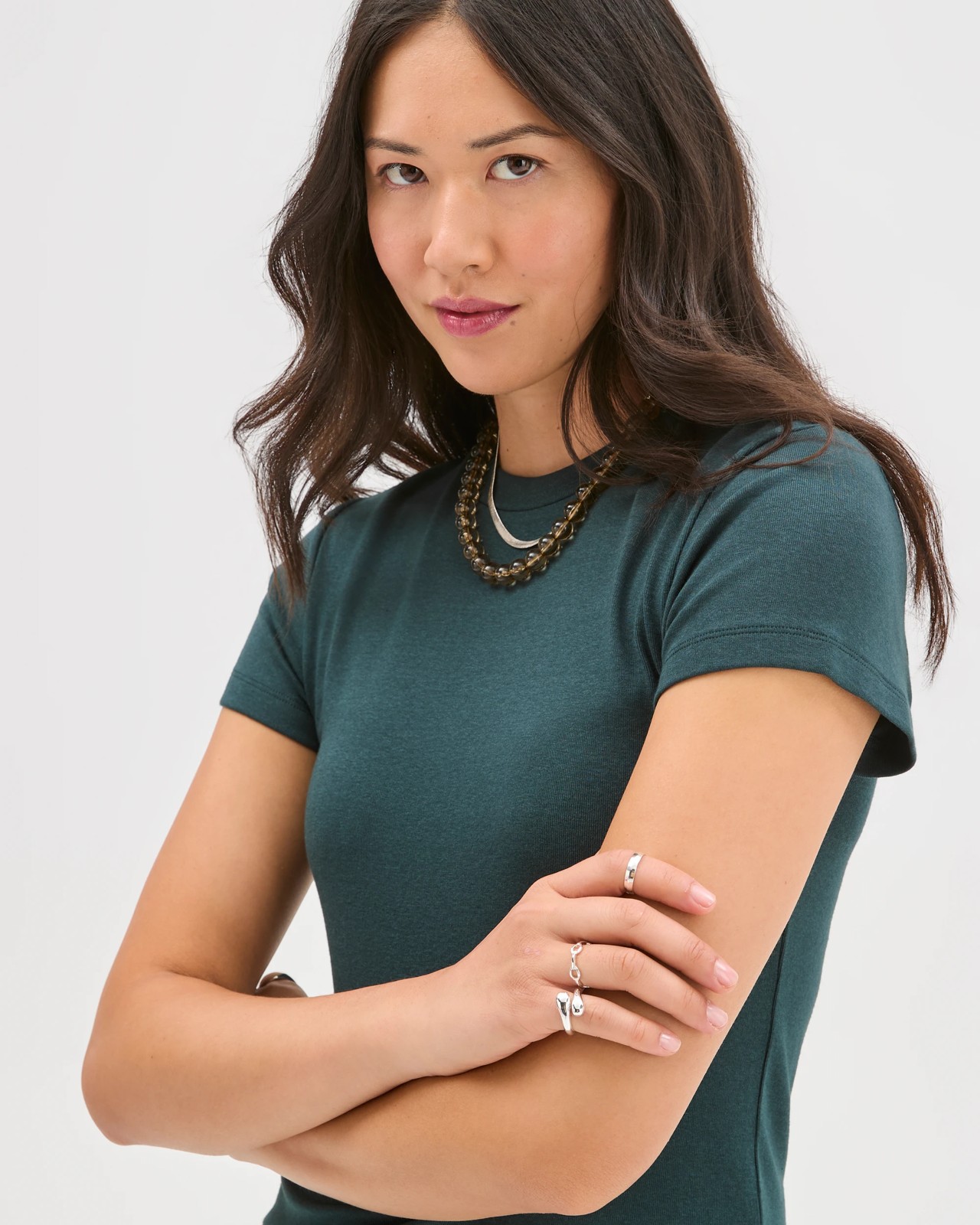 Australian Cotton Blend Stretch T-Shirt - Magical Forest 4 of 5