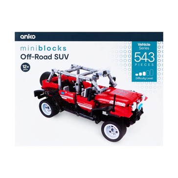543 Piece Mini Blocks Vehicle Series: Off-Road SUV - Anko