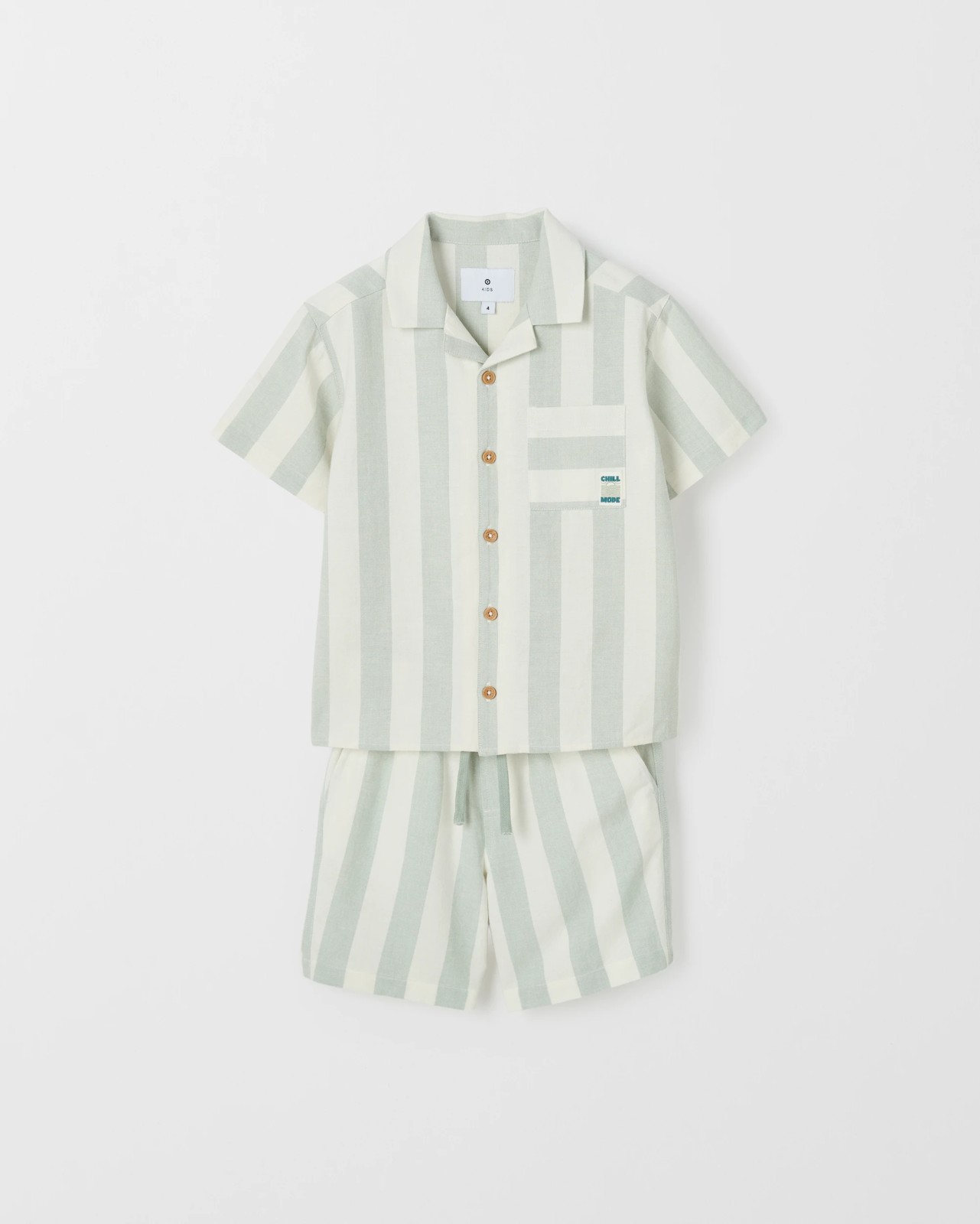 Shirt and Shorts 2 Piece Set - Green 5 of 5