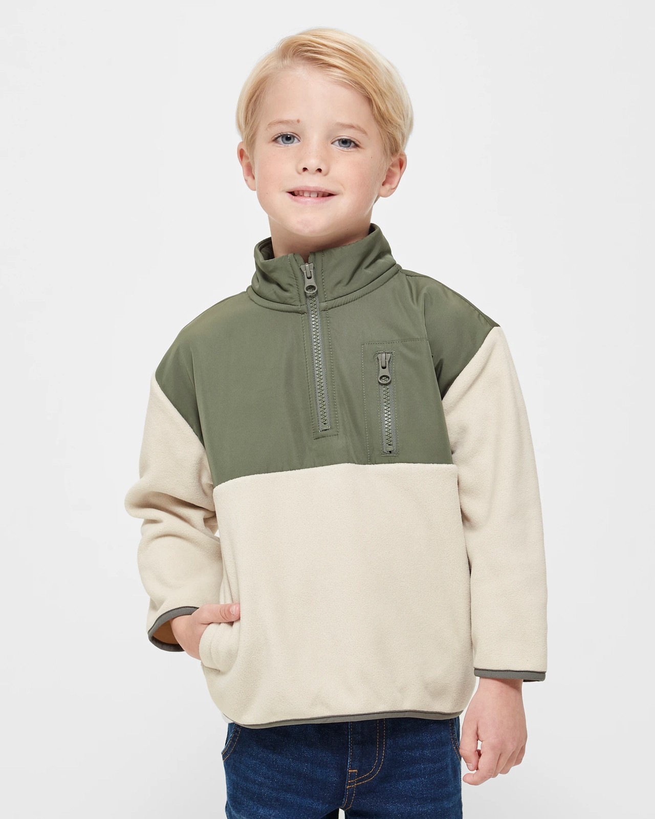 Polar fleece jumper target sale