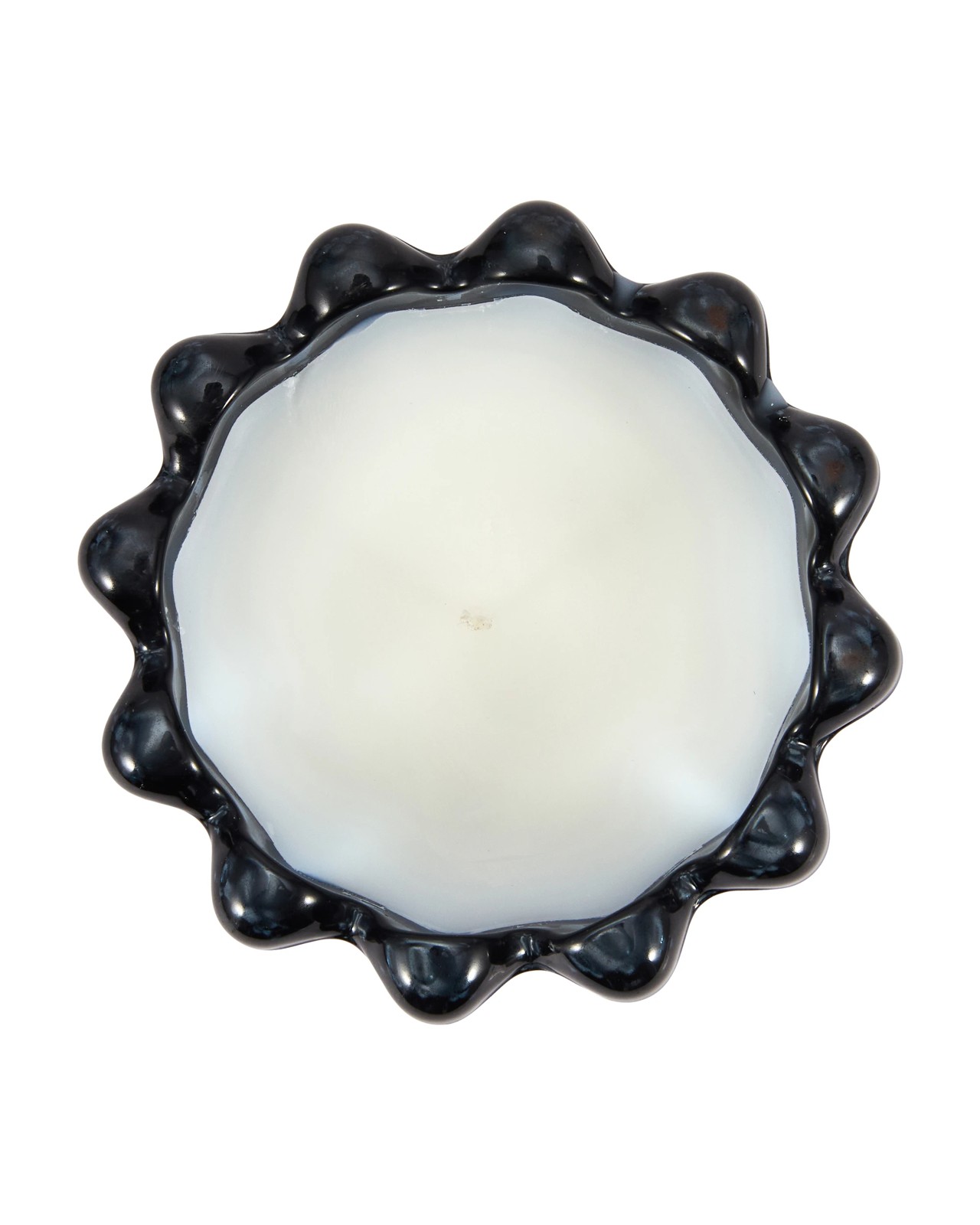 Anko Ocean Whisper Ribbed Glass Candle 3 of 5