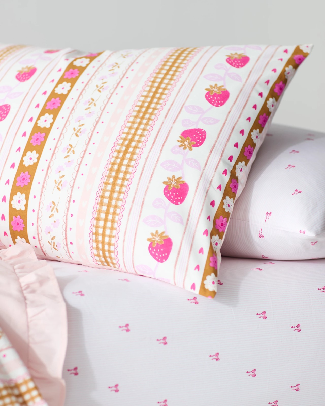 Delilah Floral Australian Cotton Quilt Cover Set 4 of 5