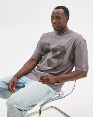 Commons Australian Cotton Boxy Fit Graphic T-Shirt