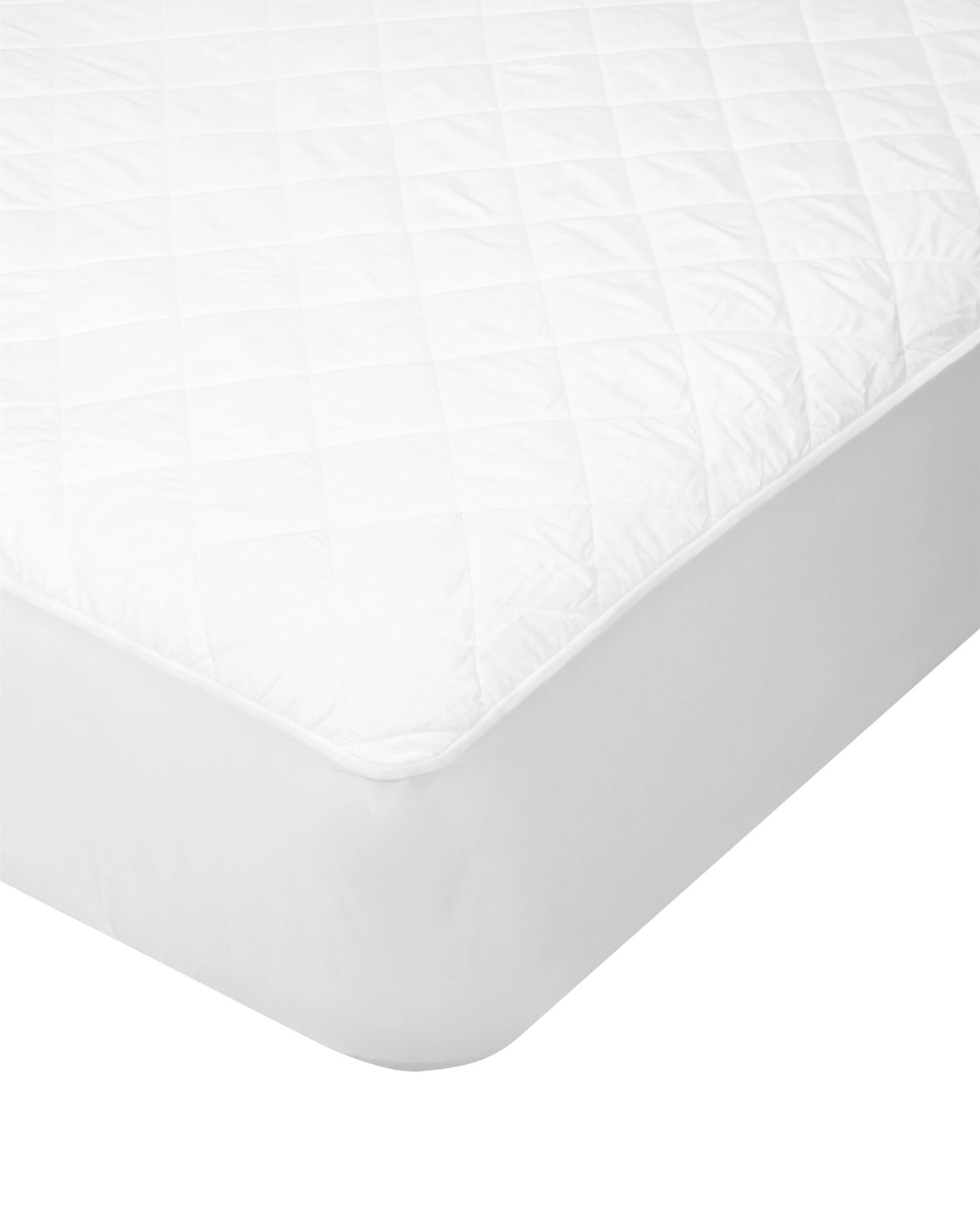Anko Waterproof Quilted Mattress Protector, King Bed - White 4 of 4