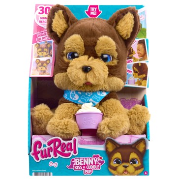 furReal Benny Kiss and Cuddle Pup Plush Toy