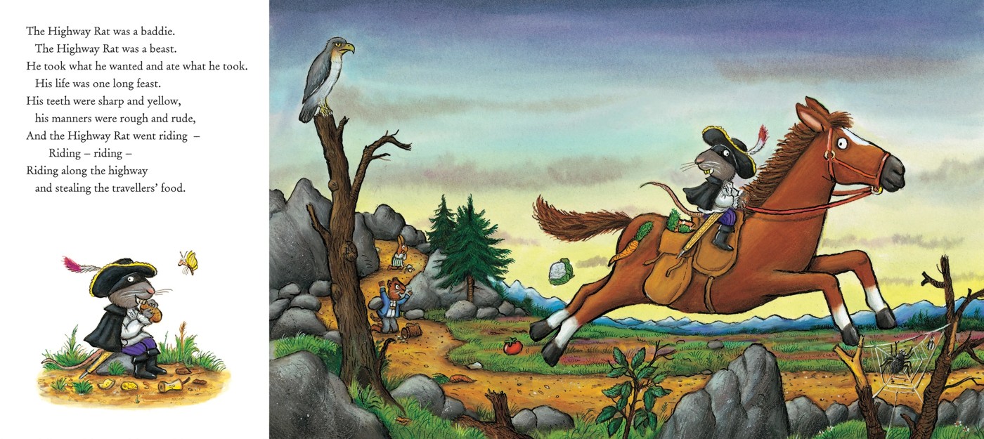 The Highway Rat by Julia Donaldson - Book 2 of 3