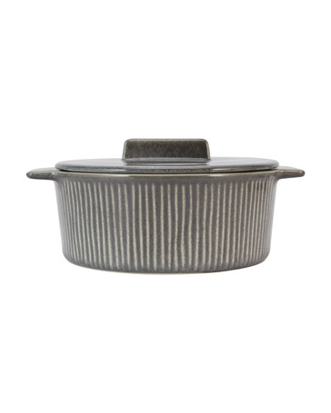 Anko Ceramic Casserole - Grey