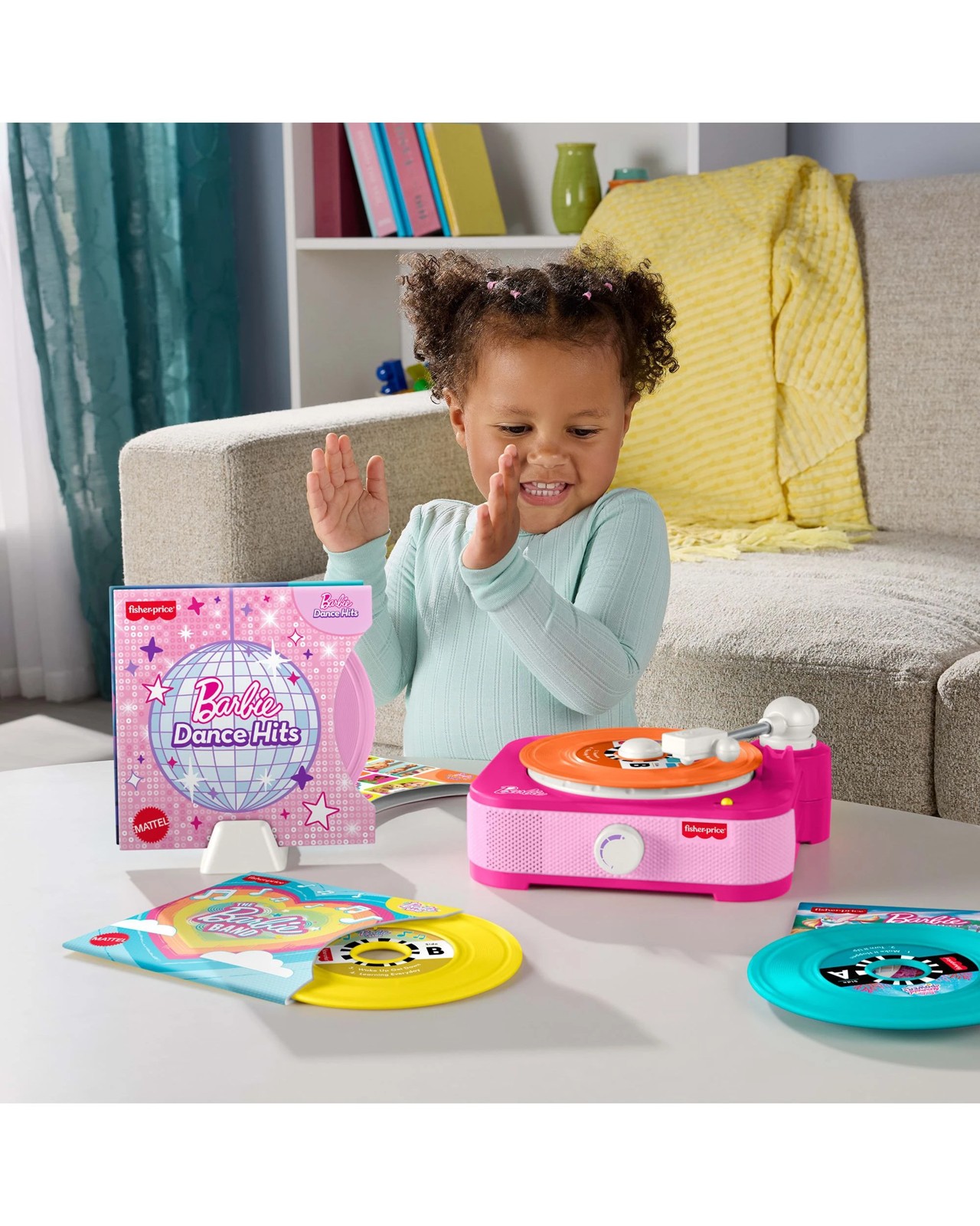 Fisher-Price Barbie Record Player Musical Toy 6 of 6