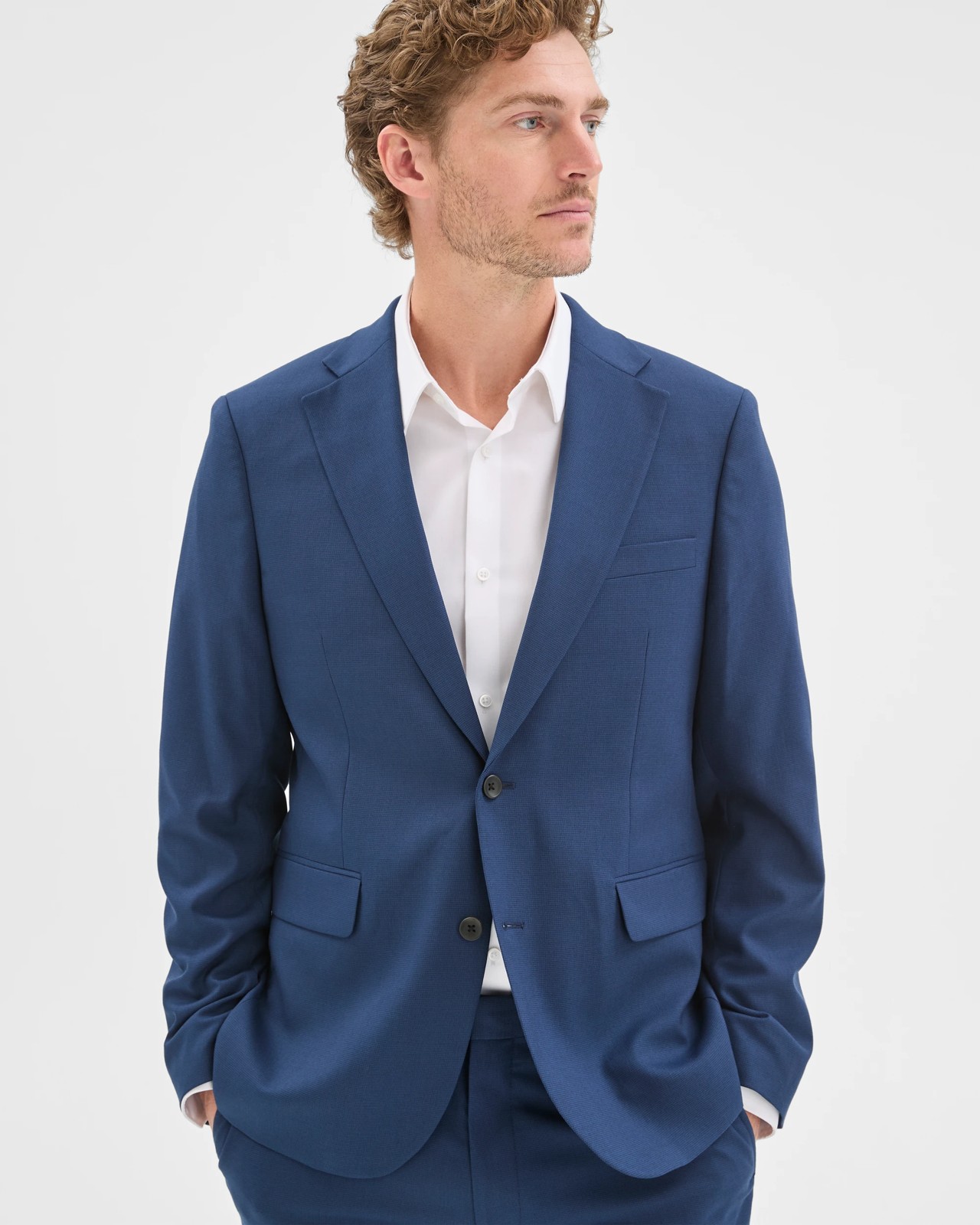 Preview Fashion Suit Jacket - Blue 4 of 6