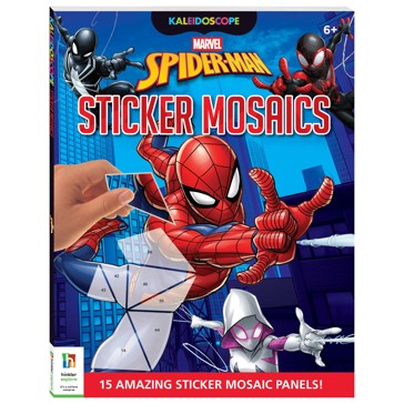Kaleidoscope Marvel Spider-Man Sticker Mosaics - Book