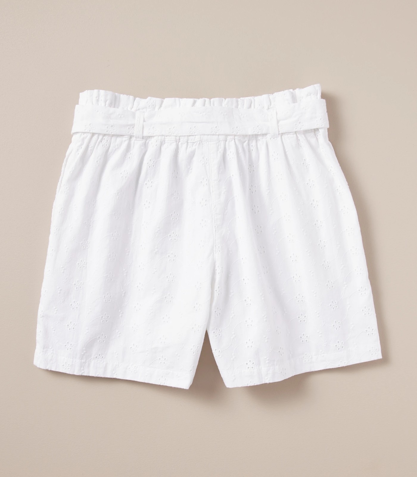 Broderie Paperbag Waist Shorts 3 of 5