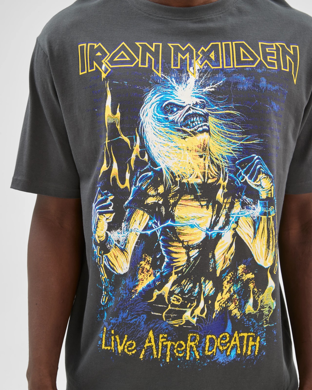 Licensed Australian Cotton Iron Maiden T-Shirt 3 of 5