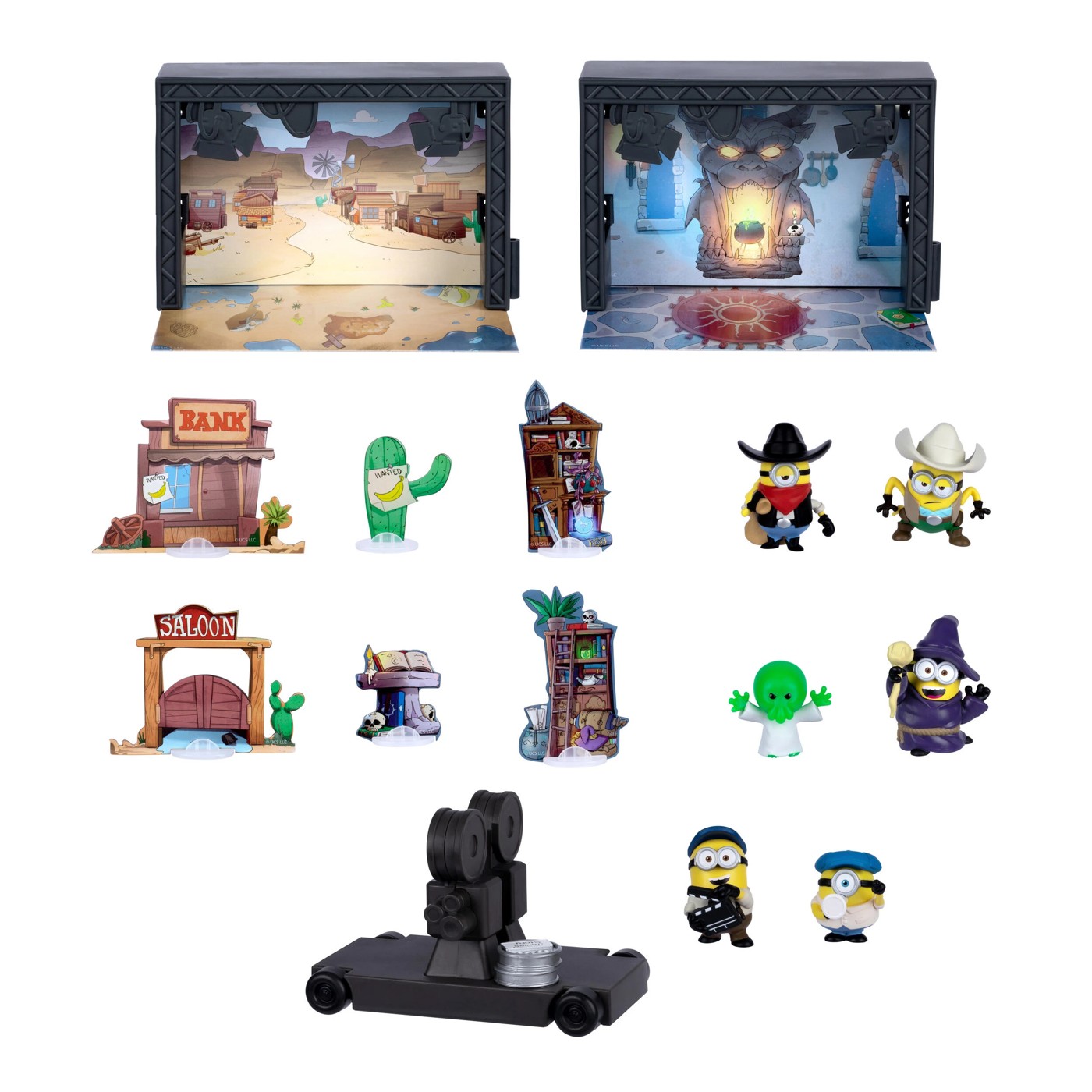 Illumination's Minions & Monsters Backlot Studio Set 5 of 5