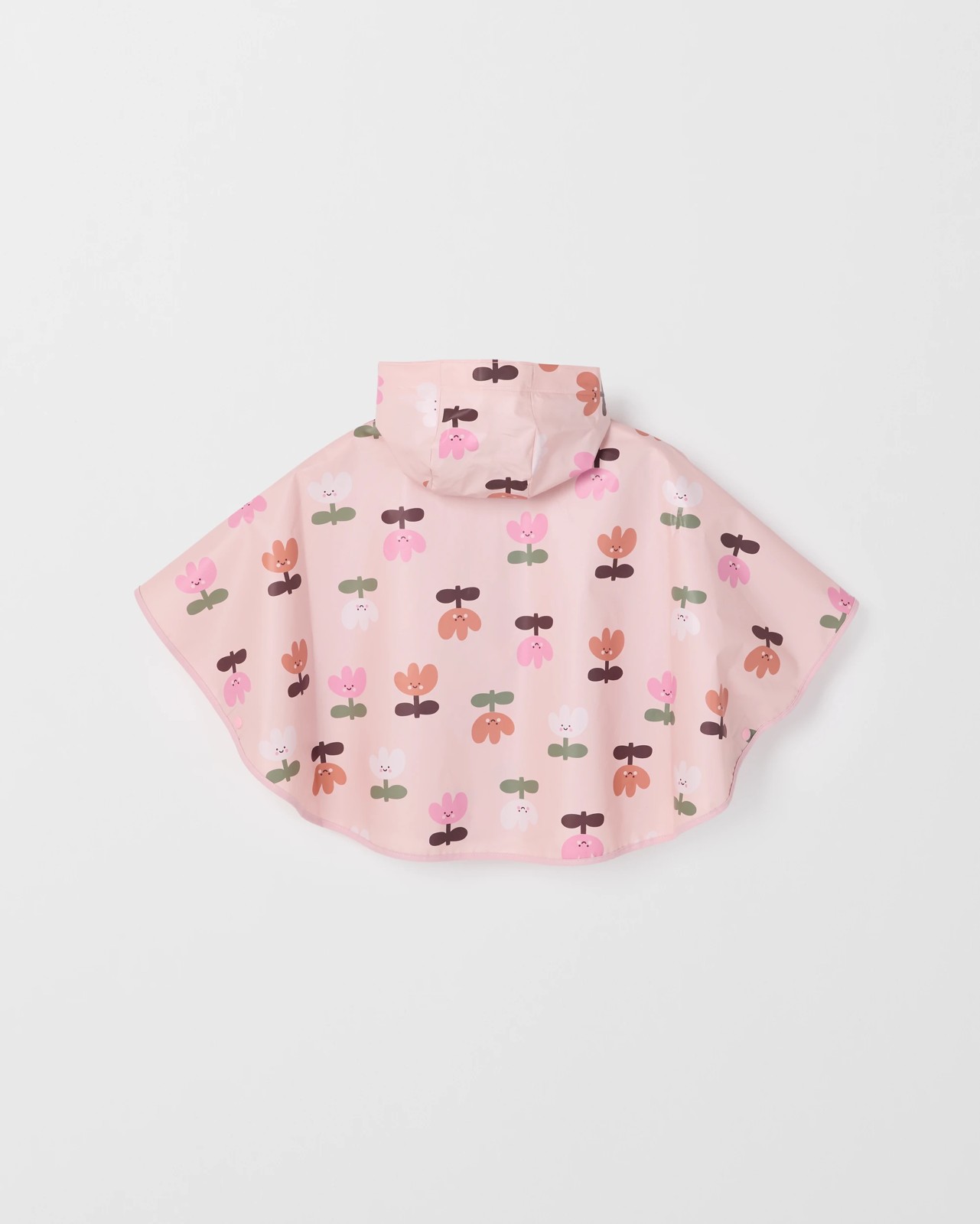 Tulip Print Poncho Raincoat 3 of 3