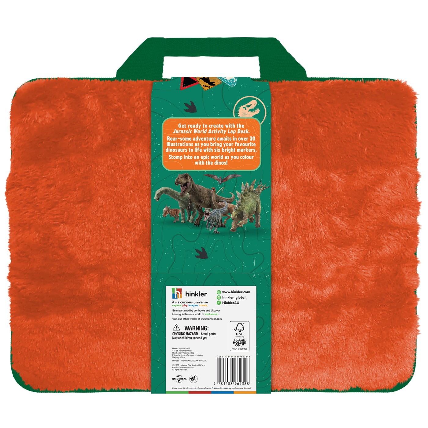 Kaleidoscope Jurassic World Activity Lap Desk - Book 2 of 2