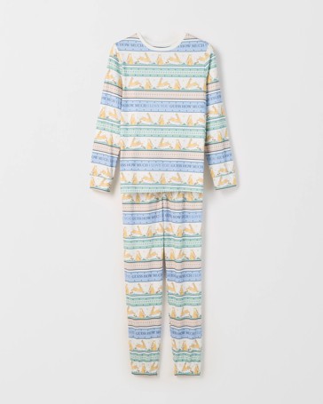Family Matching Easter Older Kids Pyjama Set - Guess How Much I Love You