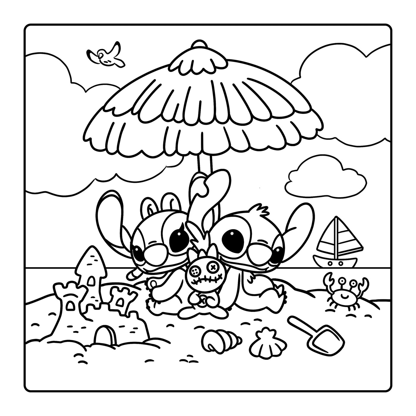 Disney Cosy Stitch: Colouring Book 3 of 4