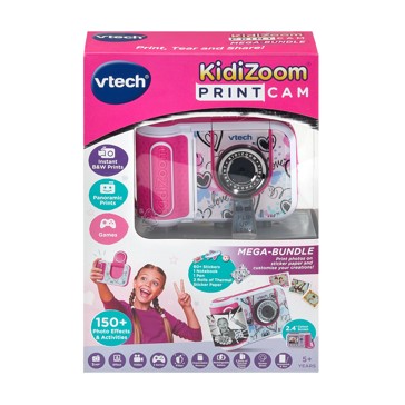 Vtech Kidizoom Print Cam Mega-Bundle - Pink