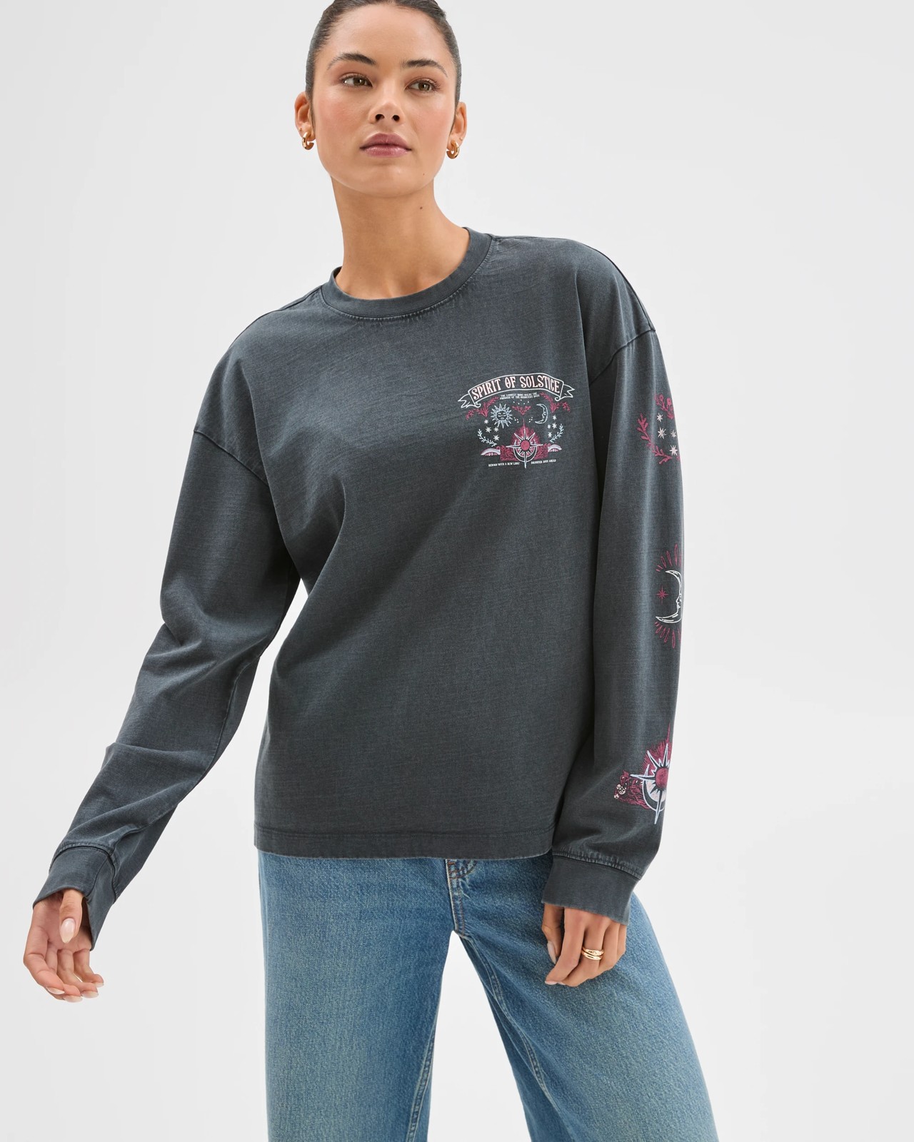 Lily Loves Relaxed Long Sleeve T-Shirt 2 of 5