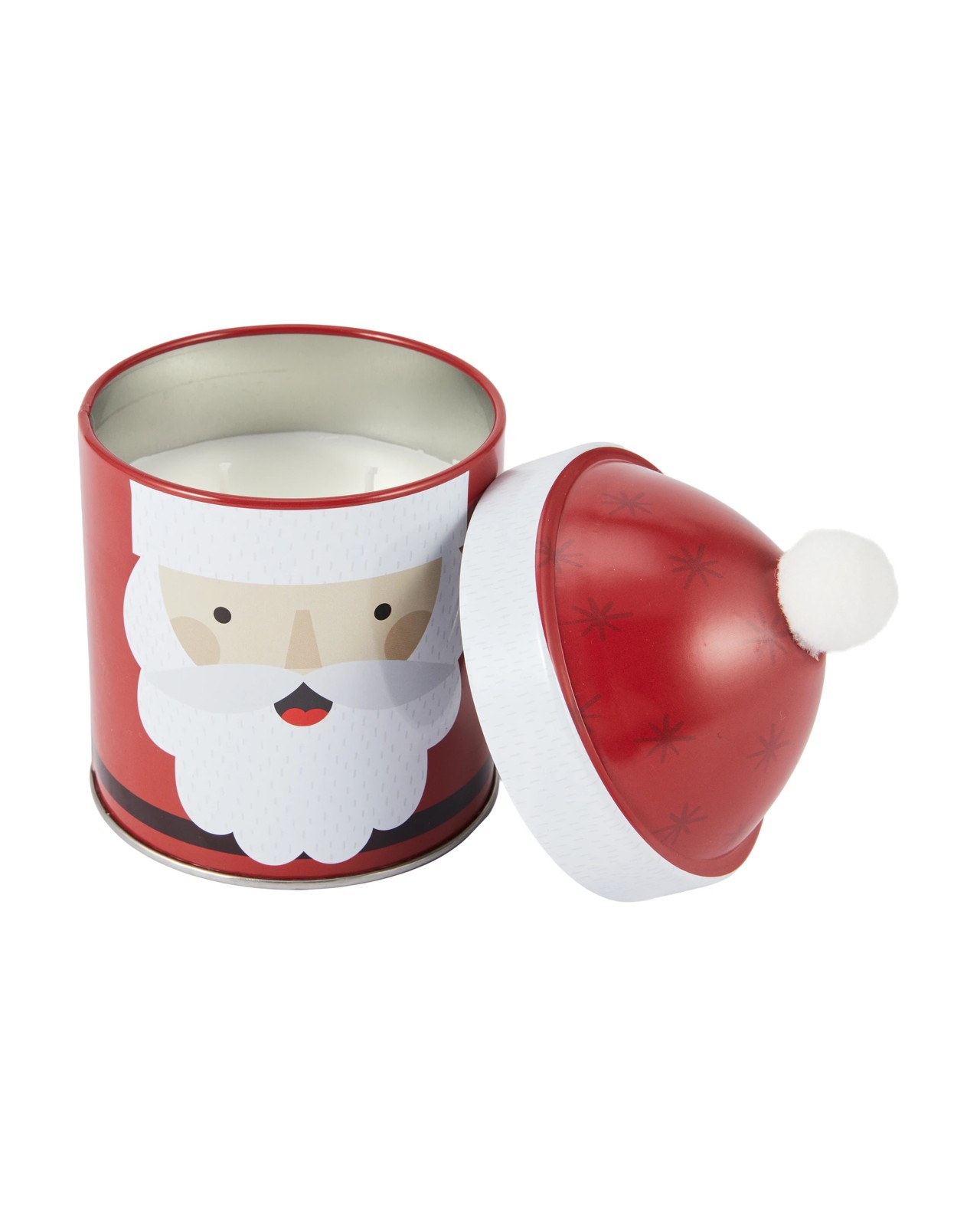 Anko Christmas Santa Tin Candle 3 of 6