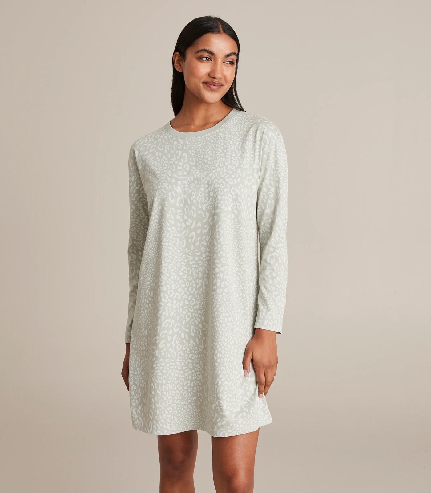 Long sleeve discount t shirt nightie