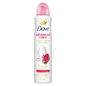 Dove Advanced Care Go Fresh Antiperspirant Deodorant 250ml - Pomegranate and Lemon Verbena Scent