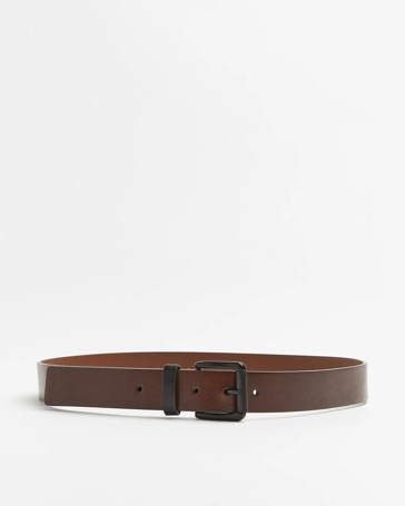 Mens Roller Buckle Belt