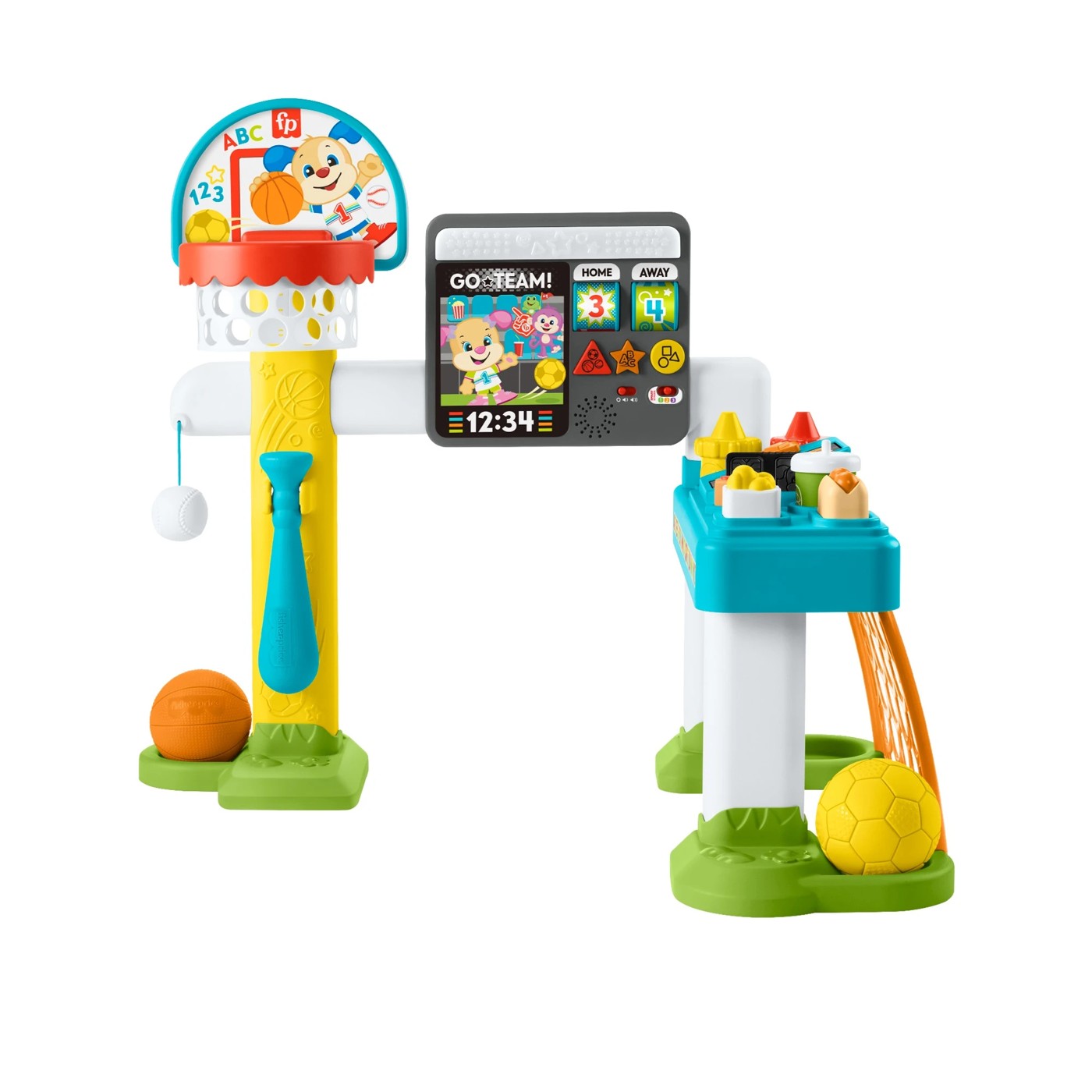 Fisher price laugh and learn store basketball hoop