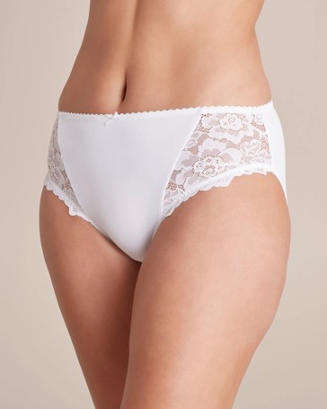 Soft Lace High Cut Briefs