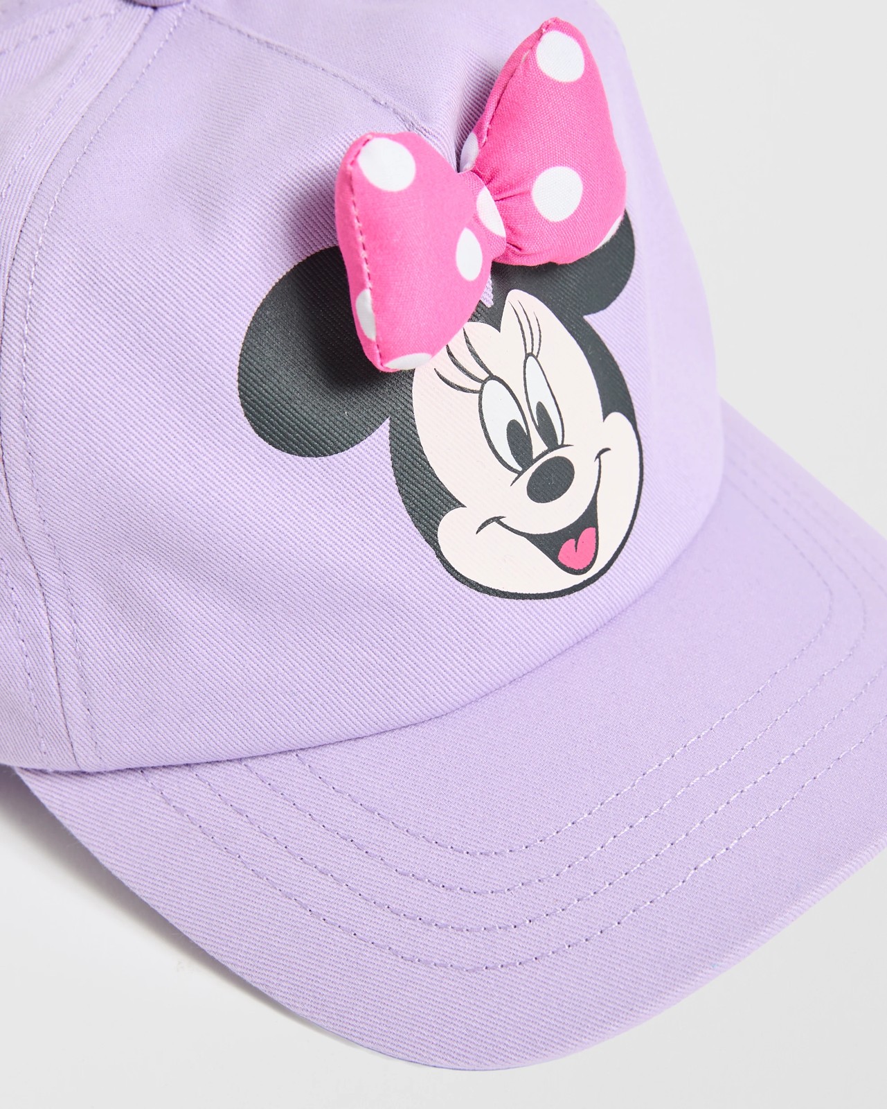 Licensed Disney Minnie Mouse Cotton Bow Cap 2 of 3