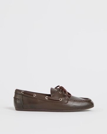 Genuine Suede Leather Boat Shoes