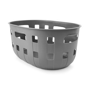 50L Trellis Laundry Basket, Charcoal - Anko product image