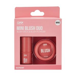 Mini Blush Duo Set, Raspberry - OXX Cosmetics
