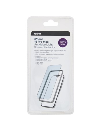Anko iPhone 15 Pro Max Anti-Blue Light Screen Protector