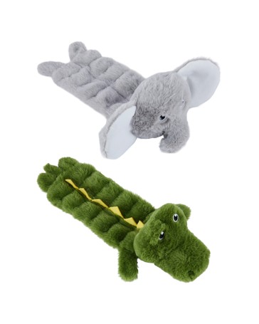Anko Pet Toy 12 Squeaker Plush - Assorted