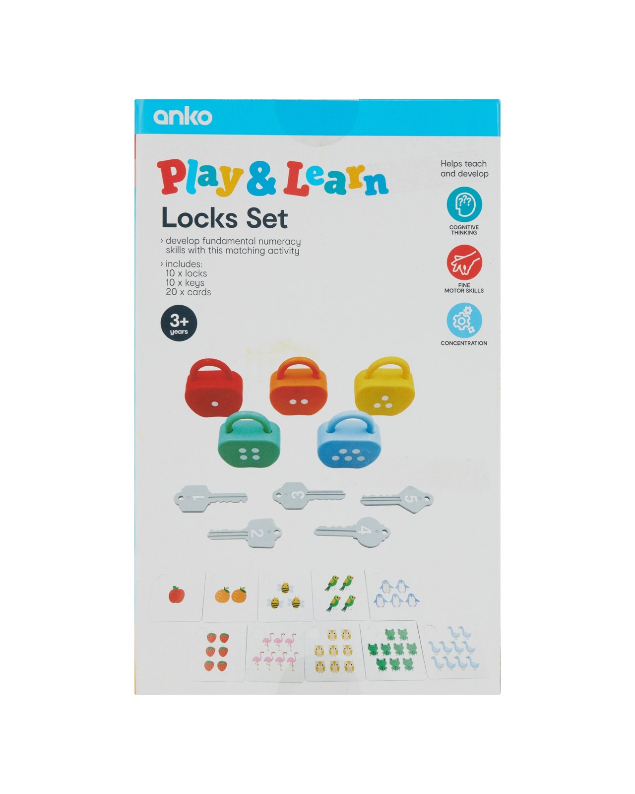 Anko Play & Learn Locks Set 5 of 5