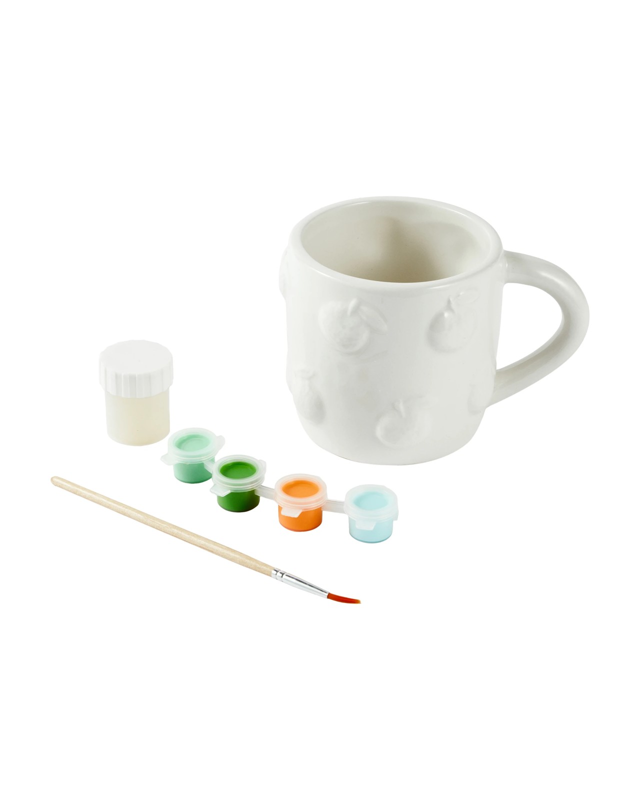 Anko DIY Ceramic Mug Painting Kit - Orange 2 of 6